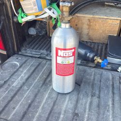 “NOS Nitrous Oxide bottle, good condition, $80 OBO.”