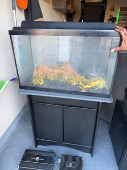 Fish tank top and bottom