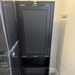 Fold Out Desk with Convertible Cabinet