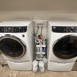 GE washer And Electric Dryer 