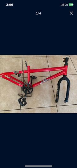 Bmx bike frame