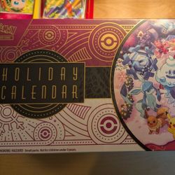 Pokemon Cards Sealed Holiday Calendar 2025
