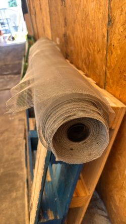 4ft wide Aluminum Screen roll