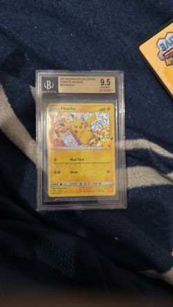 Pokemon TCG McDonald's 25th Anniversary Pikachu 025/025 Holo BGS 9.5 (2021)