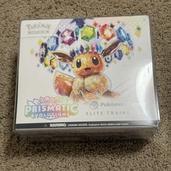 Pokémon S&V: Prismatic Evolutions Pokémon Center Exclusive ETB