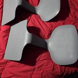 ECR4Kids The Surf Portable Lap Desk, Flexible Seating Gray X 2