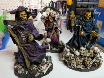 Grim Reaper Statues