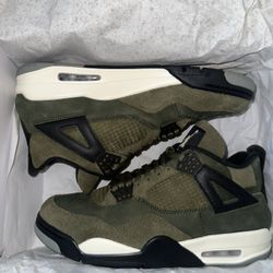 Air Jordan 4 - Craft - Olive Green - Size 10 Mens