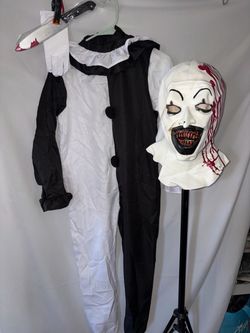 kids Terrifier Art the Clown Halloween Costume Set