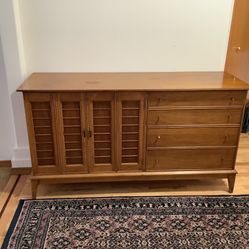 Furniture: CREDENZA, Solid Wood Cabinet