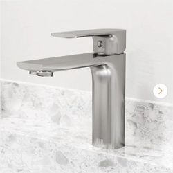 VIGO
Davidson Single Handle Single-Hole Bathroom Faucet in Brushed Nickel