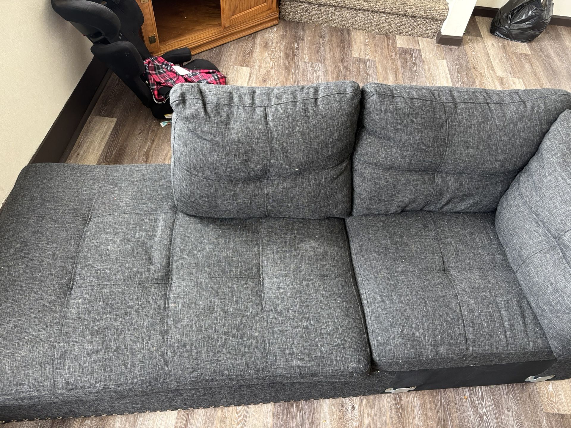 2 Piece Sectional Barely Used