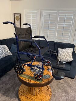 Brand new Handicap transport wheelchair