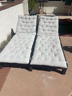 Outdoor double Lounger FREE