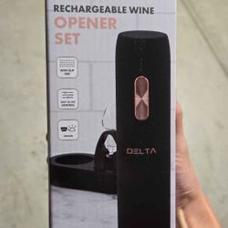 Delta rose gold wine opener