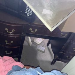 Vintage Wooden Desk