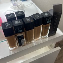 Cover Fx Foundation + Maybelline Foundations 