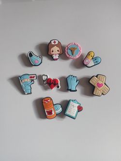 Medical Nurse Croc Charms