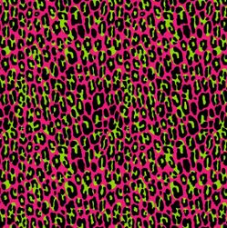 Sourpuss Pink Leopard Curtain