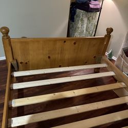 Wood Bed Frame