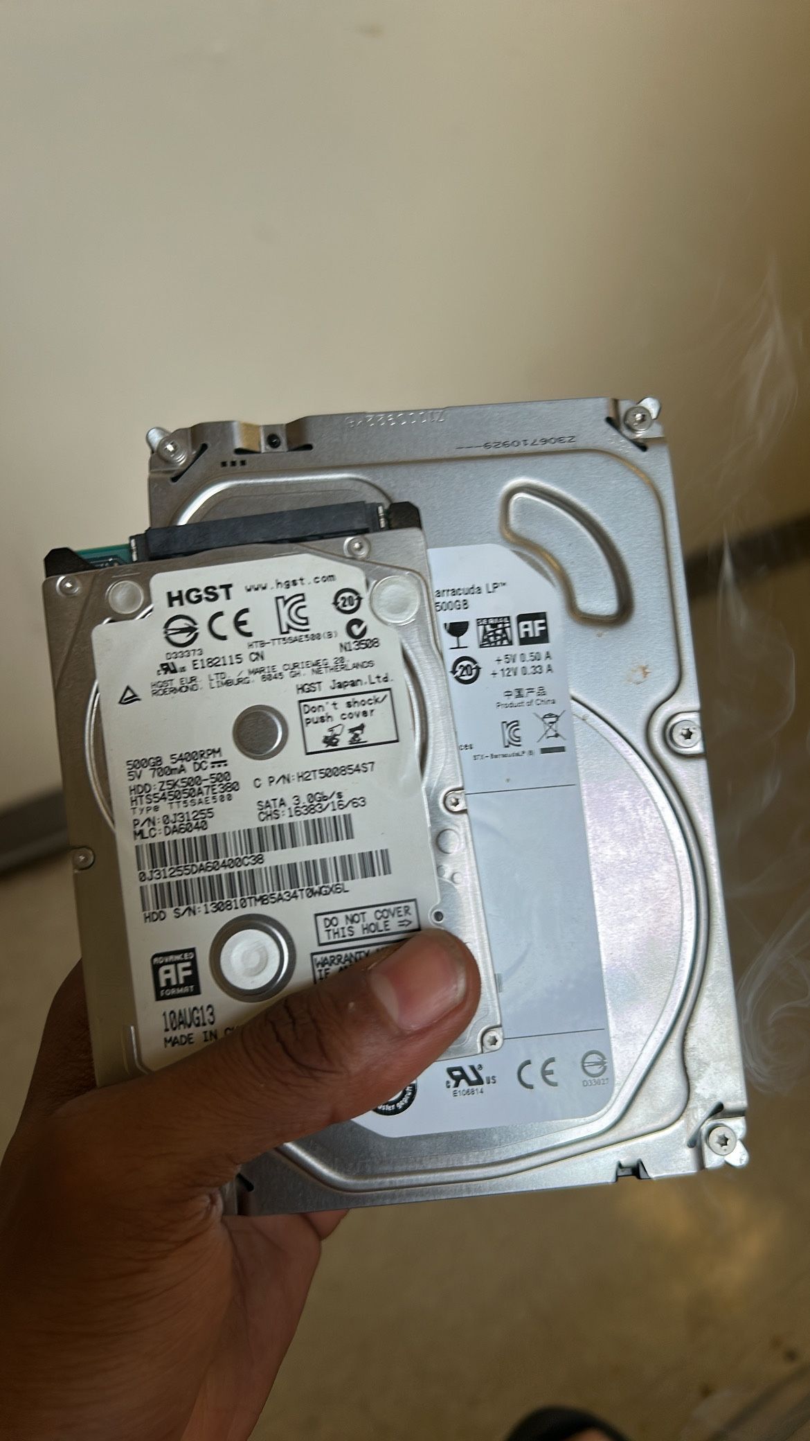 HardDrive(HDD)(Seagate & HGST)