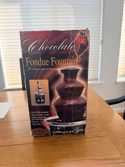 Chocolate Fondue Fountain