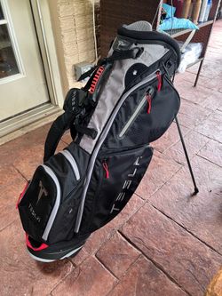 Authentic Limited Edition Tesla Motors / OGIO Golf Stand Bag – Rare Collector's Edition