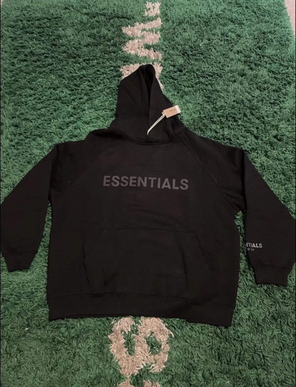Essential Hoodie • Black (Brand New)