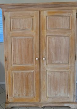 Armoire/ desk/ craft storage