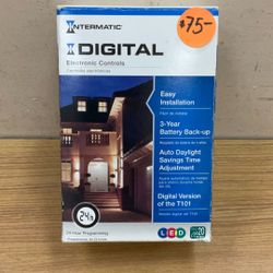 INTERMATIC DIGITAL DT101 ELECTRONIC CONTROLS.