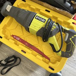 Ryobi Sawzall Corded Reciprocating Saw