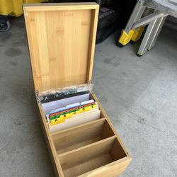 Organizer Box With Dividers 