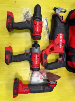 Craftsman V20 Cordless 4-Tool Combo Kit – Tools Only