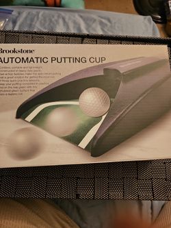 Brookside automatic putting cup