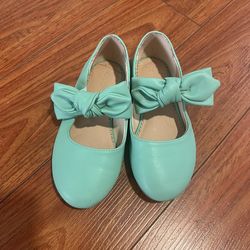 Girls Flat Dress Shoes Size 11 Green Nordstrom