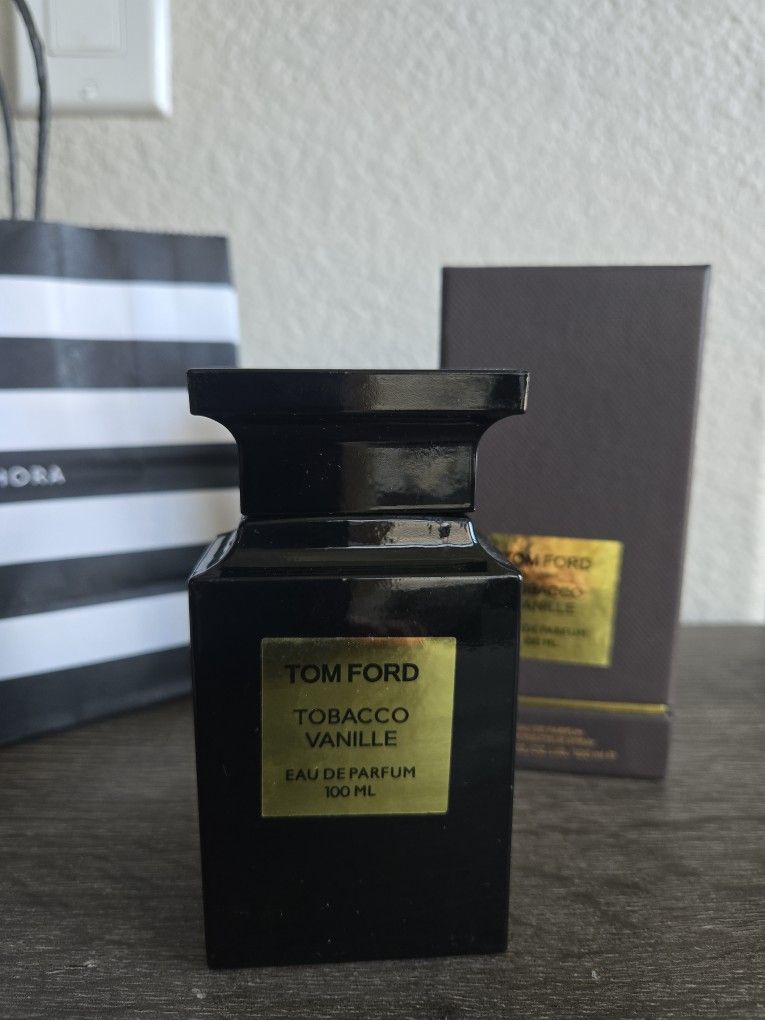 Tom Ford Tobacco Vanille Eau De Parfum 3.4 Oz /100 Ml (Retails For $450)