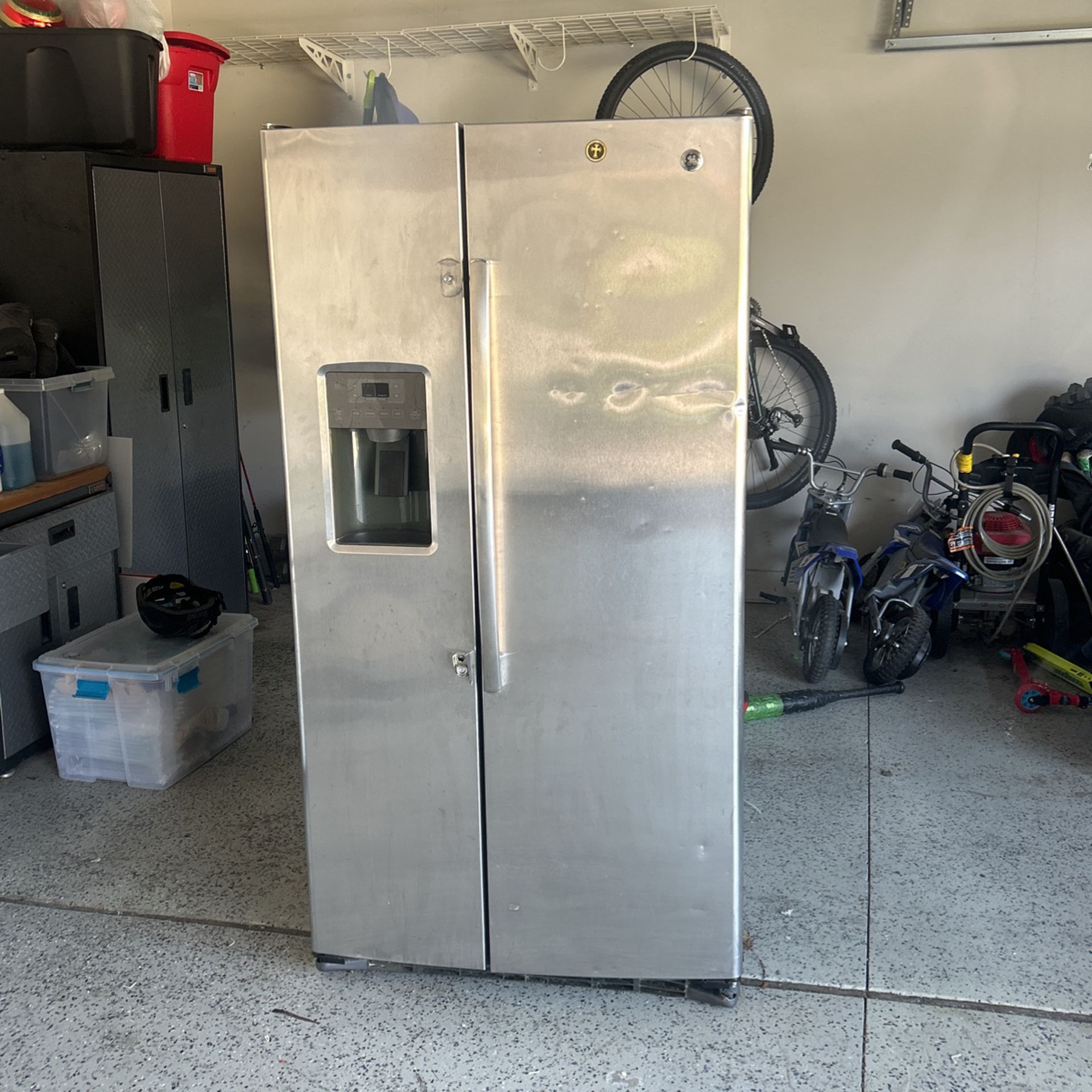 GE Used Refrigerator Double Door