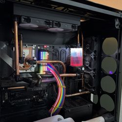 OBO Custom Desktop - Water cooled - Custom Loop, RBG 3900x 6900XT 64GB