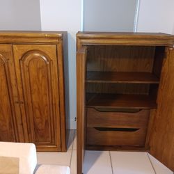 Solid Wood Cabinet W DEAS