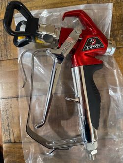 Airless paint sprayer gun 4000 PSI with nozzle guard tip 517