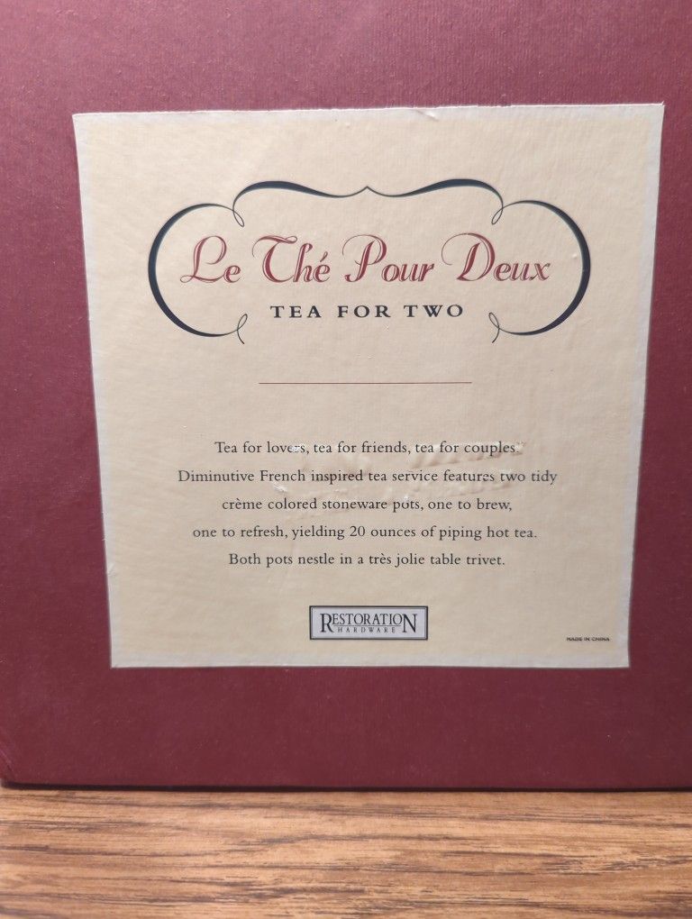 Le The Pour Deux