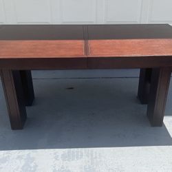 DINNING TABLE (extendable For 8)AND BUFFET 