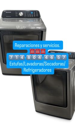 We fix dryers, washers, fridges, stoves.