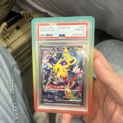 Pikachu ex 2023 World Championships Yokohama PSA10 