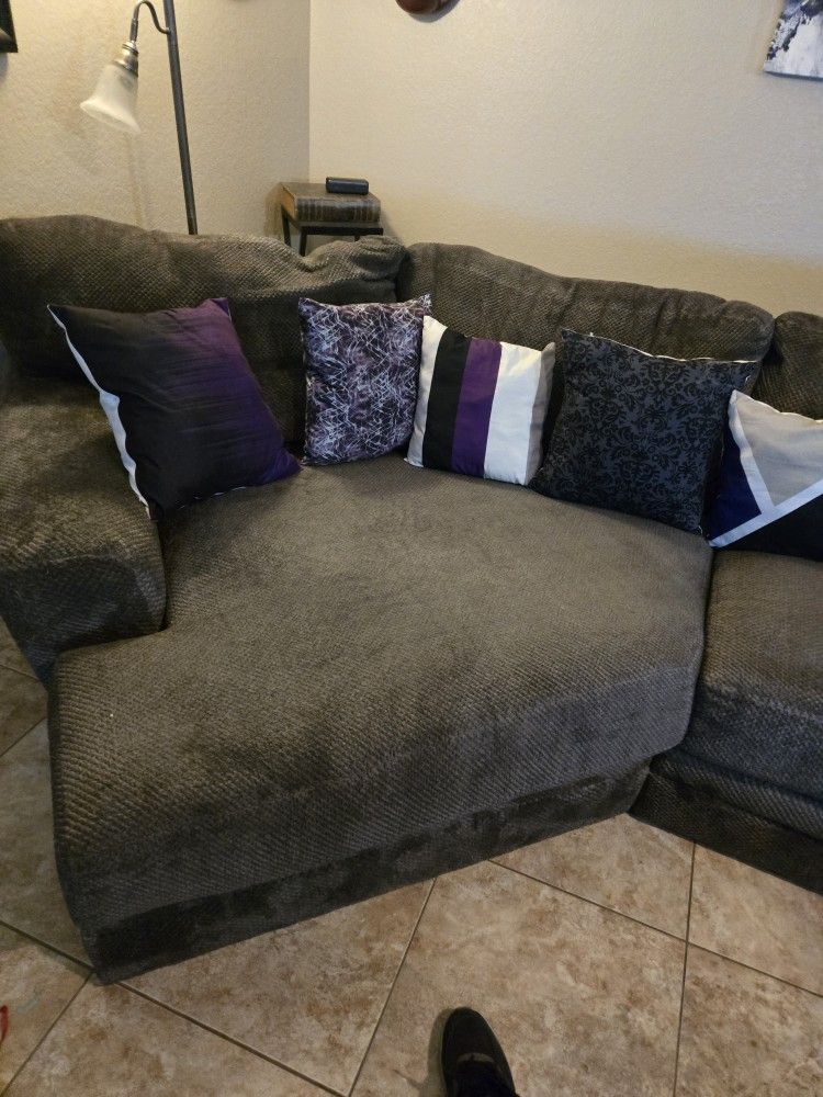 Couch Nice But Too Big To Tale With