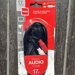 Stereo Audio RCA Cable 17ft