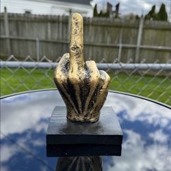 The Middle Finger Statue