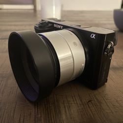 Sony Alpha A6000 Camera W/ 30mm Lens Mirrorless