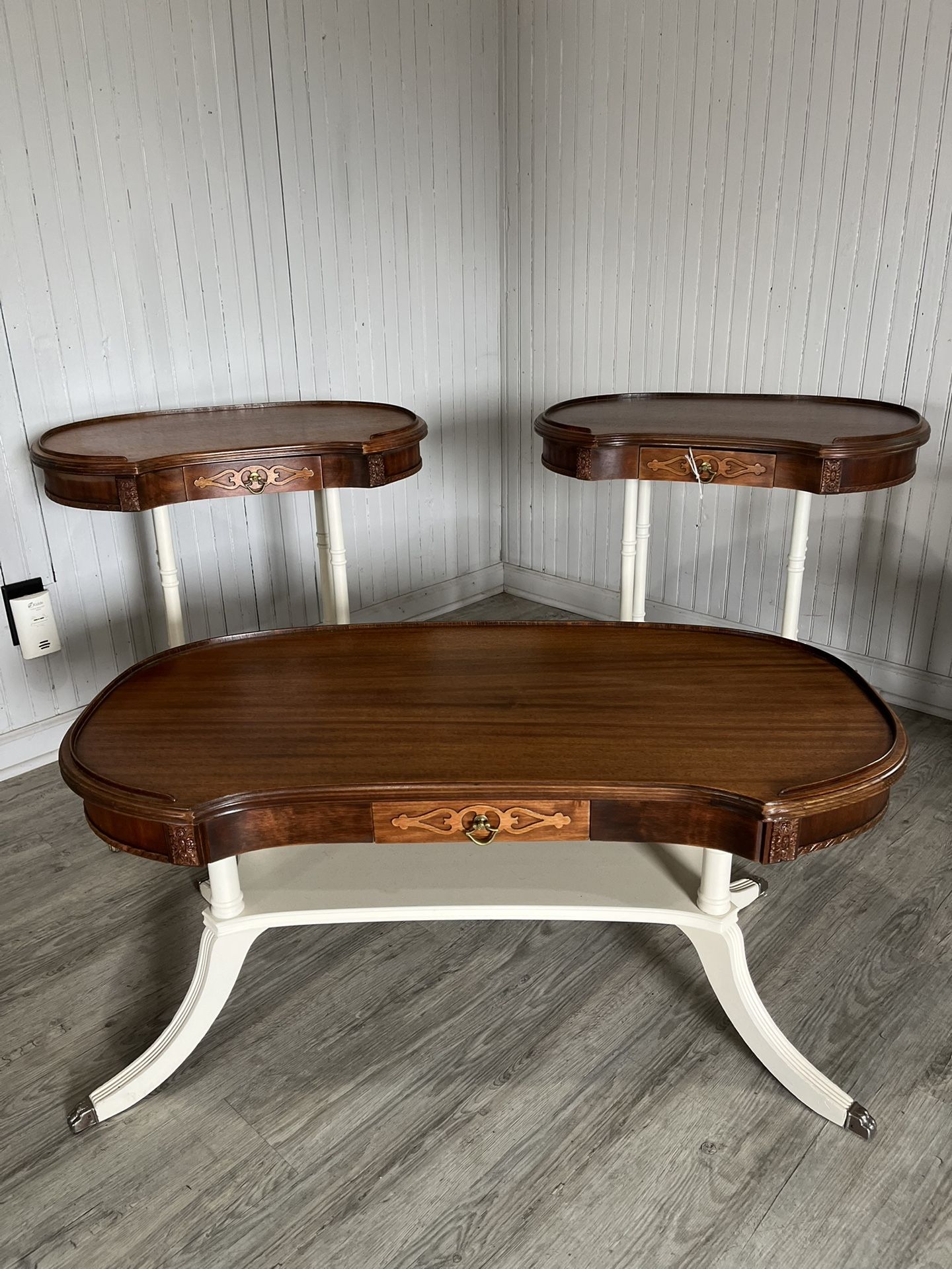 Set Of Mahogany Tables