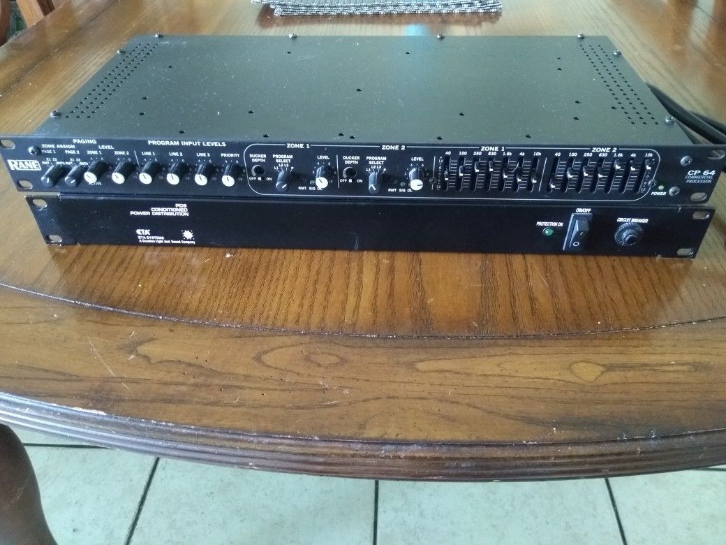 Rane CP64 Commercial Audio Processor